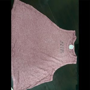 Pink brand gym tank